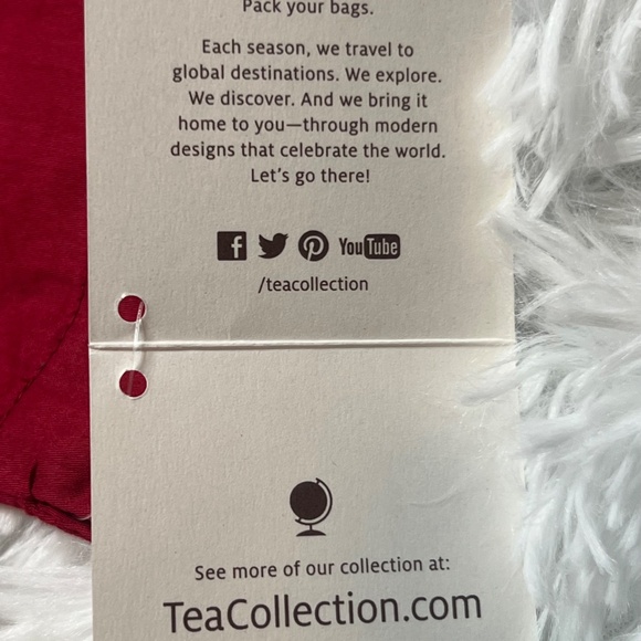 NWT- Girls Brand Tea Dress - Picture 6 of 7